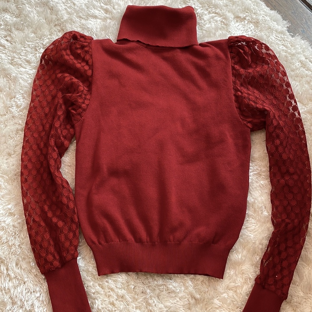 Copper turtleneck S